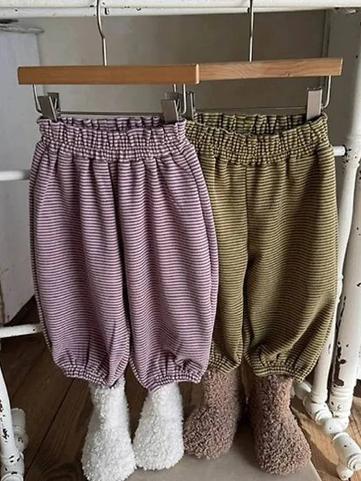 Little Foxx – Striped Aladdin Pants