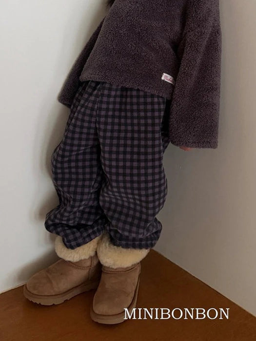 Little Foxx – Check Tumble Pants