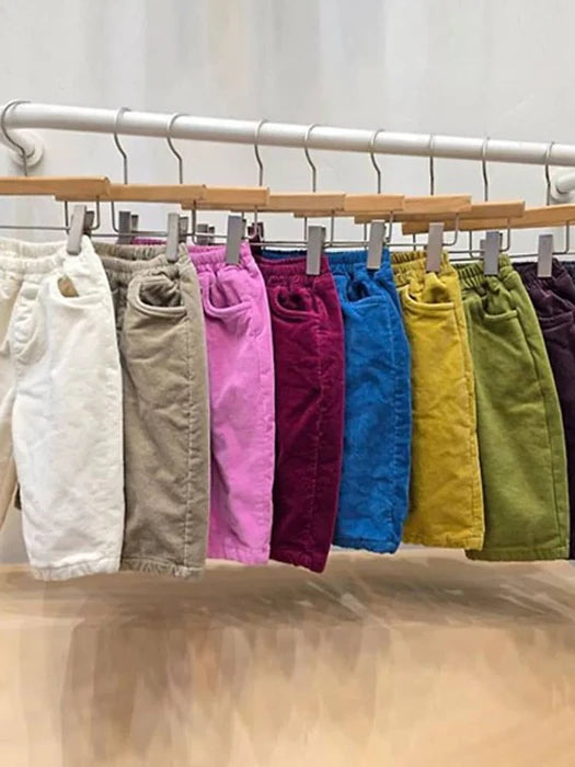 Little Foxx – Double Fleeced Donggeul Stretch Pants