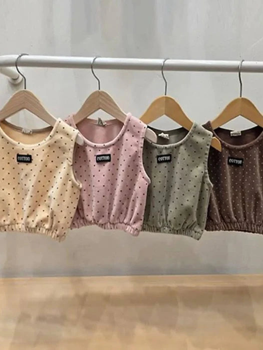 Little Foxx – Velour Dot Vest
