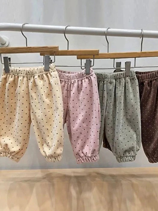 Little Foxx – Velour Dot Pants