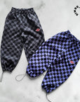 Little Foxx – Riwoo Chess Fleece String Pants