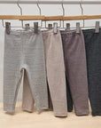 Little Foxx – Fleece Fine Striped Leggings