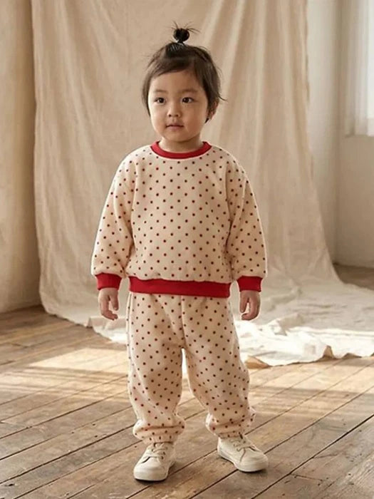 Little Foxx – Dot Fleece Pants