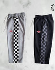 Little Foxx – Fleece Side Check Wide Pants
