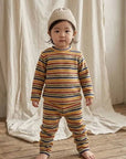 Little Foxx – Striped Yarn-Dyed Stretch Leggings