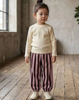 Little Foxx – Striped Fleece Pants