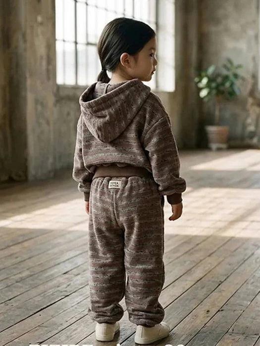 Little Foxx – Striped Fleece Pants