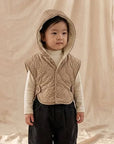 Little Foxx – Quilted 4oz Hooded Vest
