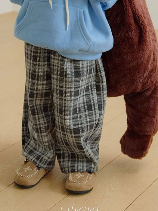 Little Foxx – Wool Check Pants