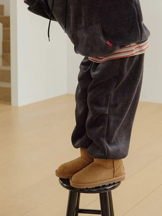 Little Foxx – Velvet Jogger Pants