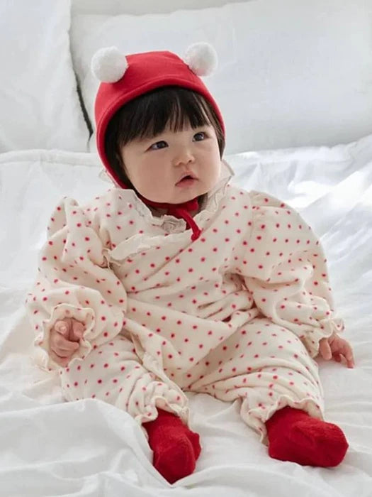 Little Foxx – Puff Lace Bonnet