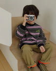 Little Foxx – Bros Striped Sweatshirt