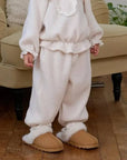 Little Foxx – Heart Fleece Frill Pants