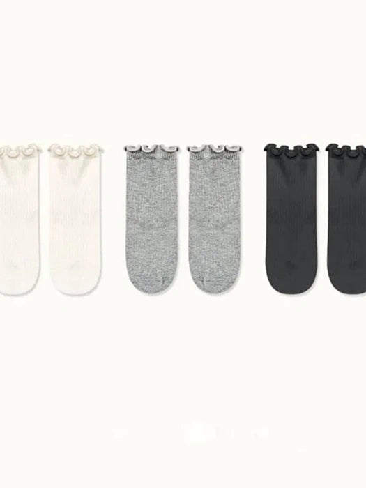 Little Foxx – Nine Frill Knee Socks Set