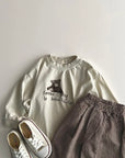 Brownie Line Pants – Weite Hose mit feinen Streifen