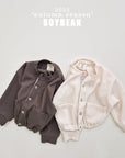 Checked Button Cardigan