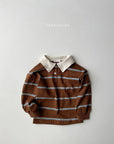 Multi Stripe Collar Tee