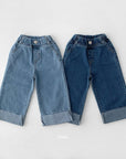 Cutting Roll-up Wide Pants