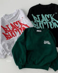 Black Button Sweatshirt