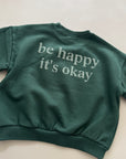 Be Happy Sweater – Botschaft zum Wohlfühlen