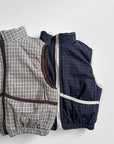 Reversible Check Vest