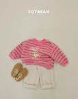 Jumping Bunny Stripe Sweatshirt