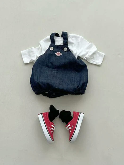 Bebe Plaid Overalls Set_byLittleFox_jetztvorbestellen