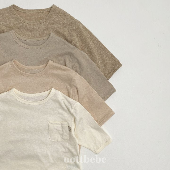 Natural Pocket Tee