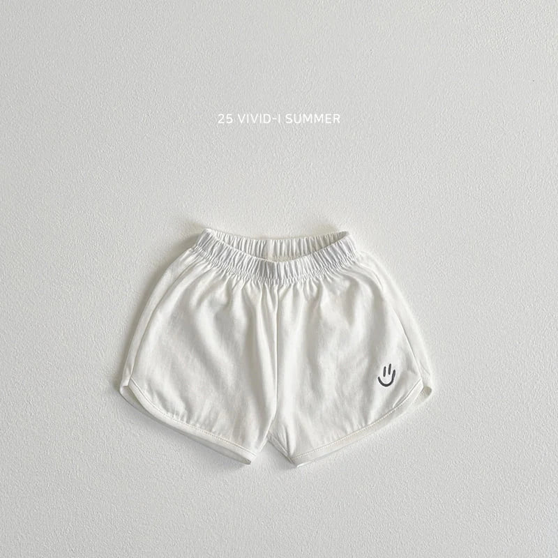 Face Embroidery Shorts