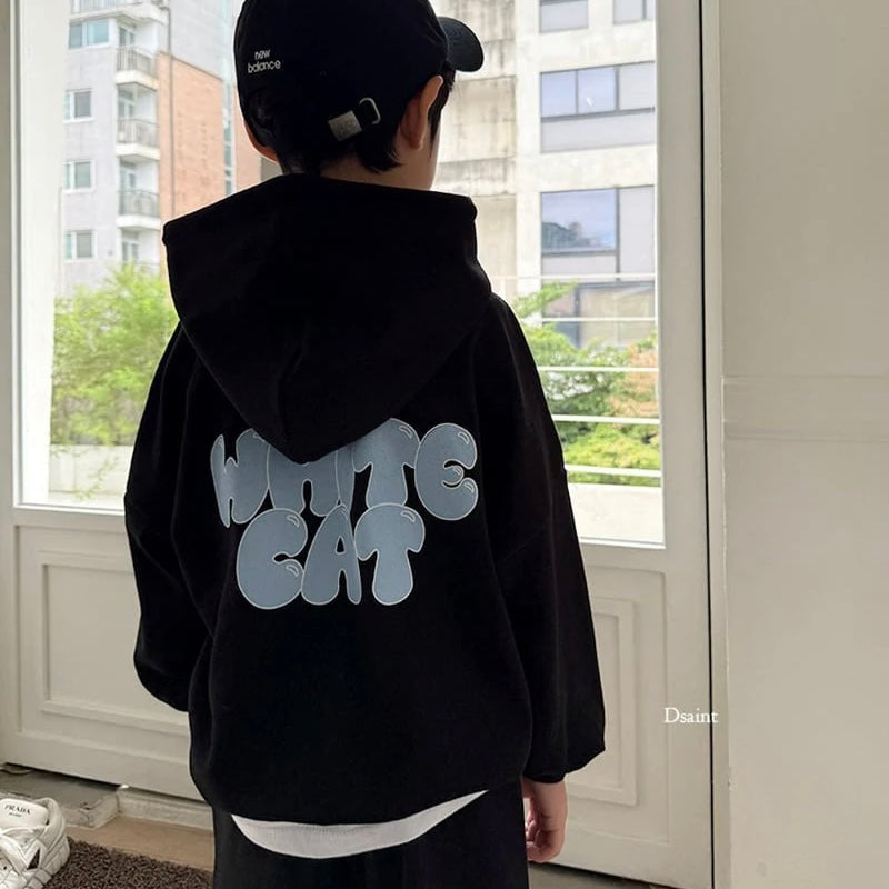 White Cat Hood Set