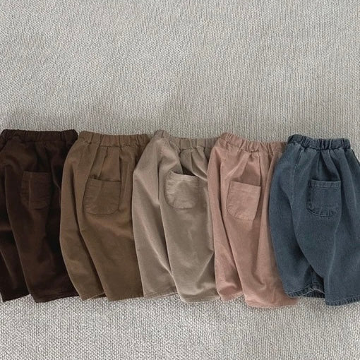Corduroy Finger Pants
