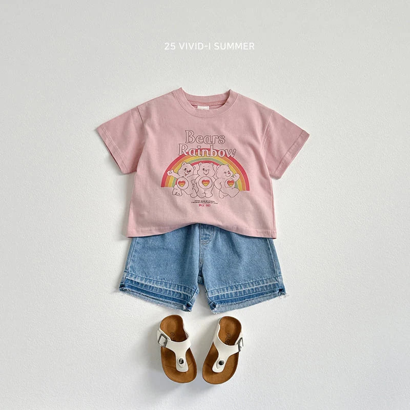 Rainbow Bear Friends Tee