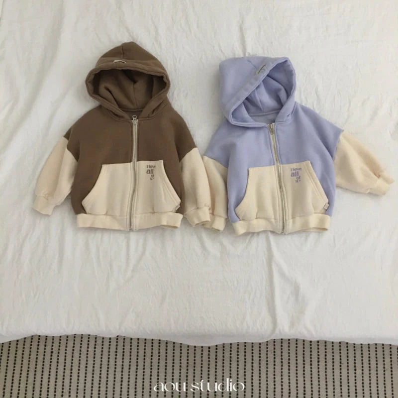 Melo Brushed Hoodie Zip-Up