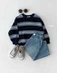 Dotty Stripe Sweatshirt