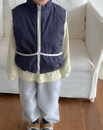 Reversible Check Vest
