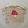 Mushroom Shirt – Oversized T-Shirt mit Retro-Pilzprint