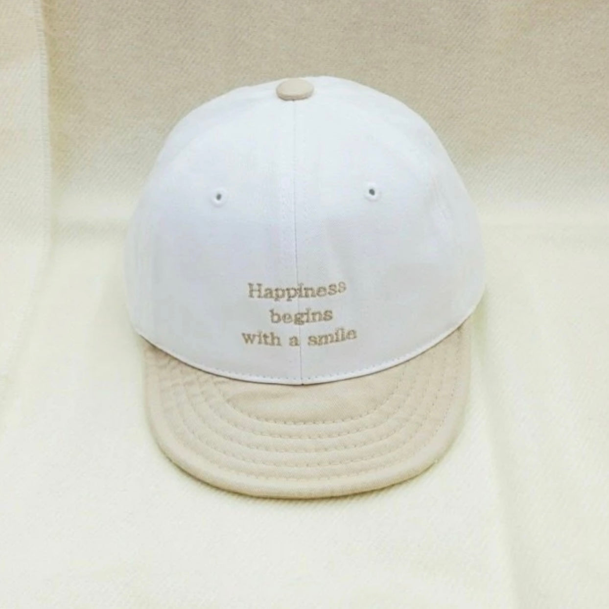 Happiness Two-Tone Hat