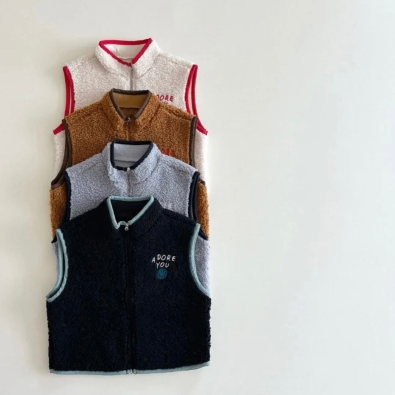Smile Fleece Vest