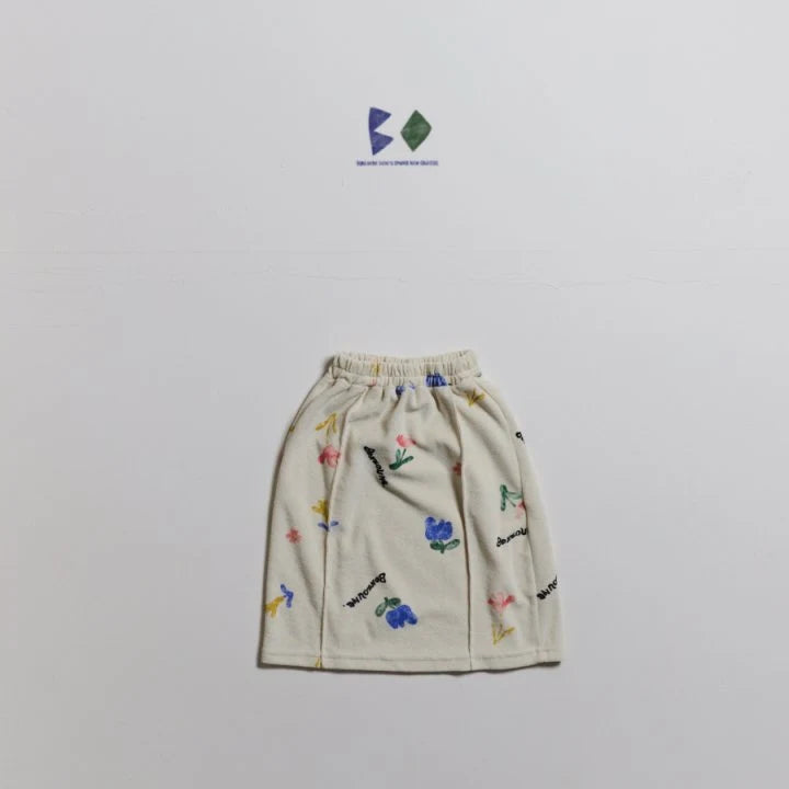 Floral Terry Skirt1_byLittleFox_jetztvorbestellen