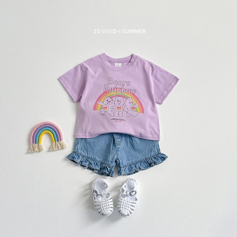 Princess Frill Denim Shorts