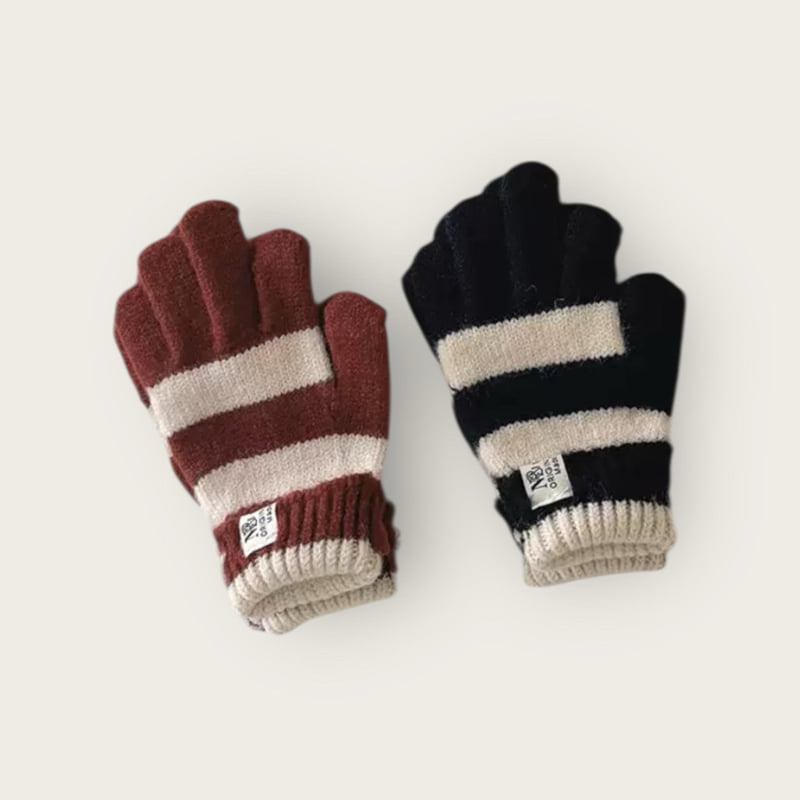 Striped Gloves