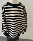 Striped Oversized Sweater – Vielseitig, stylisch und bequem