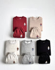 Bear Embroidery Fleece Set