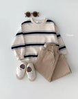 Dotty Stripe Sweatshirt