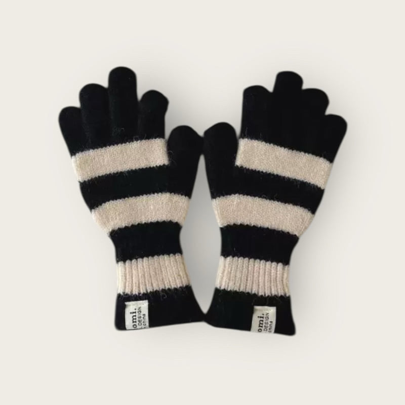 Striped Gloves