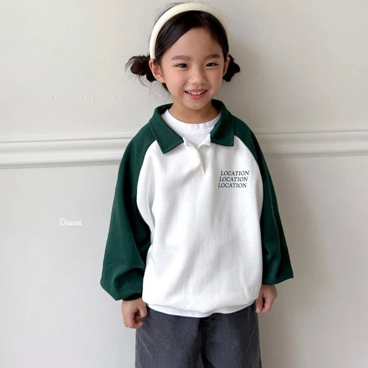 Location Collar Sweatshirt