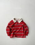 Multi Stripe Collar Tee
