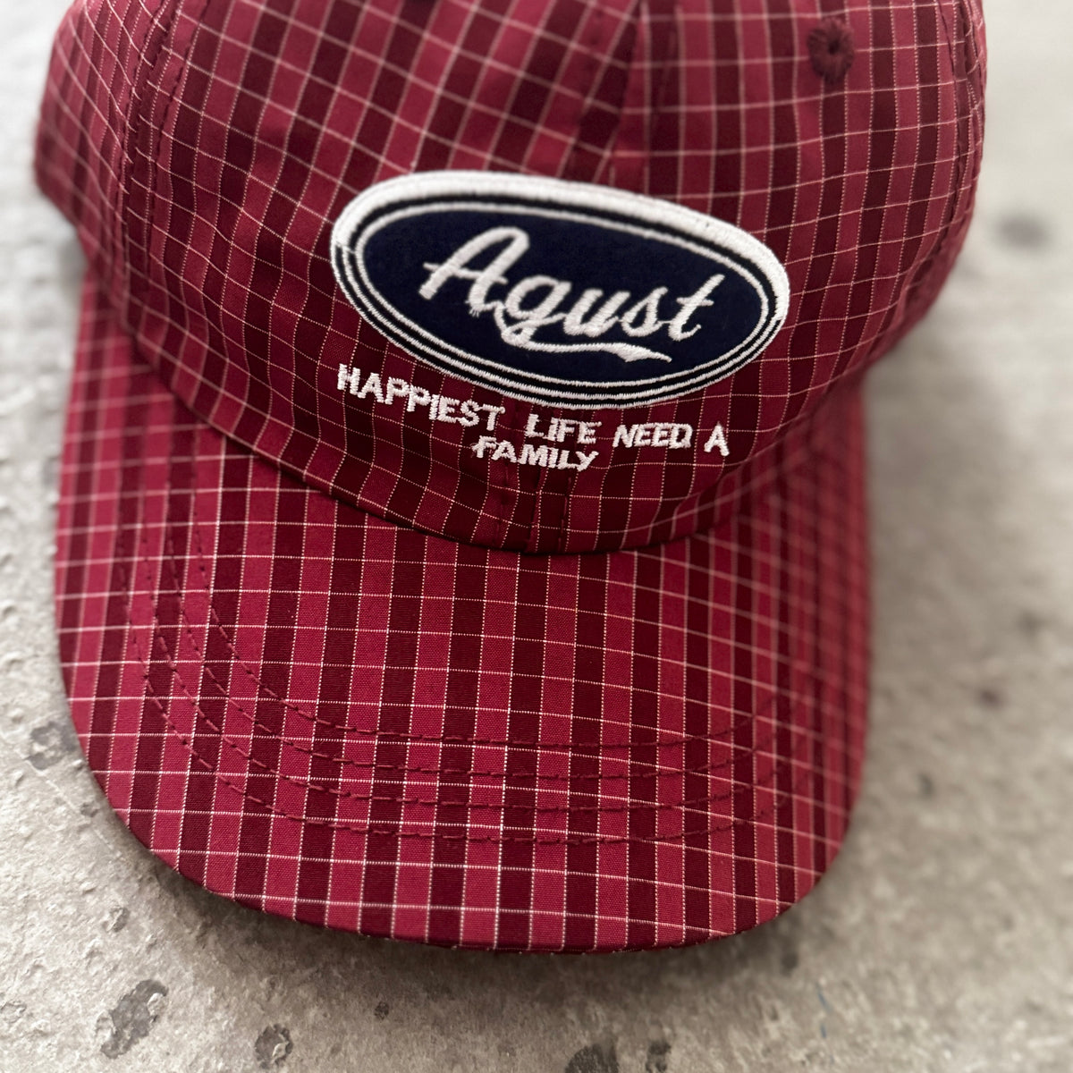 Agust Check Cap