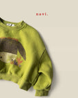 Cow Crop Sweatshirt